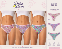 LOVELY VEDETINA MICROFIBRA ESTAMPADA FLORES (3000E8)